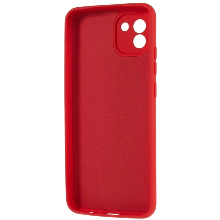 For Samsung Galaxy A03 (164.2 x 75.9 x 9.1mm) Shockproof Case Arc Edge 2.0mm Slim Phone Case Anti-Scratch TPU Phone Cover