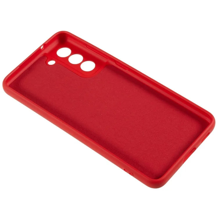 Arc Edge Phone Case for Samsung Galaxy S22+ 5G Shockproof TPU Case 2.0mm Slim Phone Cover