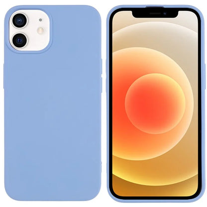 For iPhone 12 mini 5.4 inch Anti-scratch 2.0mm Soft TPU Case Drop-proof Cell Phone Cover
