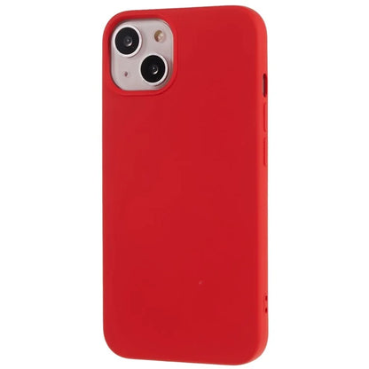 For iPhone 13 6.1 inch Solid Color 2.0mm TPU Case Shockproof Protective Phone Cover