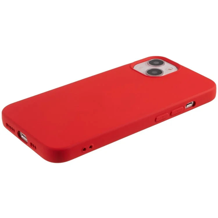 For iPhone 13 6.1 inch Solid Color 2.0mm TPU Case Shockproof Protective Phone Cover