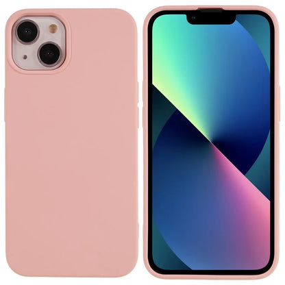 For iPhone 13 6.1 inch Solid Color 2.0mm TPU Case Shockproof Protective Phone Cover
