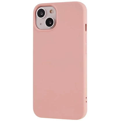 For iPhone 13 6.1 inch Solid Color 2.0mm TPU Case Shockproof Protective Phone Cover