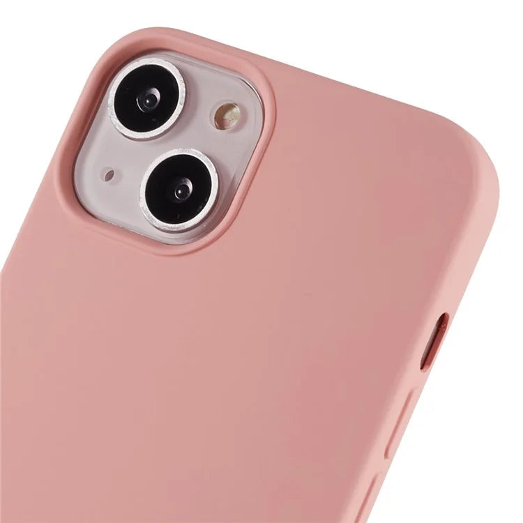 For iPhone 13 6.1 inch Solid Color 2.0mm TPU Case Shockproof Protective Phone Cover