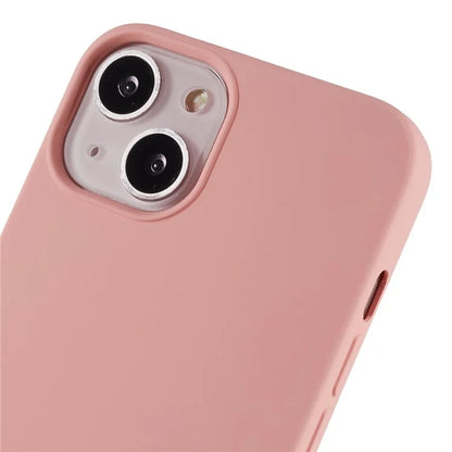 For iPhone 13 6.1 inch Solid Color 2.0mm TPU Case Shockproof Protective Phone Cover