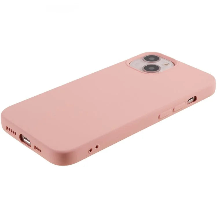 For iPhone 13 6.1 inch Solid Color 2.0mm TPU Case Shockproof Protective Phone Cover