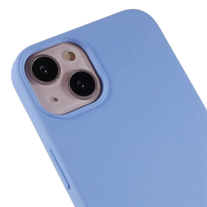 For iPhone 13 6.1 inch Solid Color 2.0mm TPU Case Shockproof Protective Phone Cover