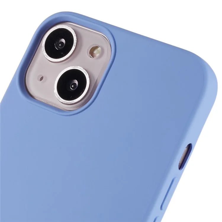 For iPhone 13 6.1 inch Solid Color 2.0mm TPU Case Shockproof Protective Phone Cover