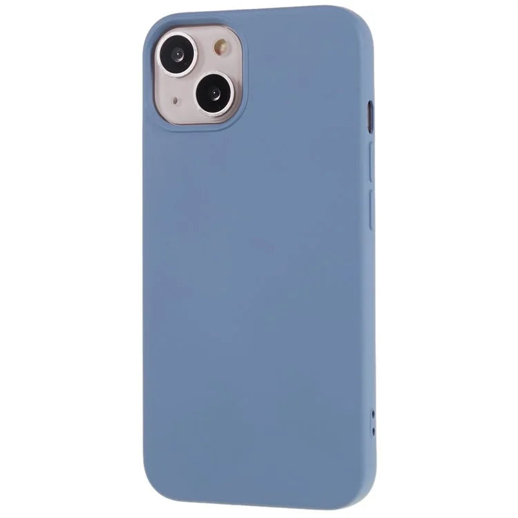 For iPhone 13 6.1 inch Solid Color 2.0mm TPU Case Shockproof Protective Phone Cover