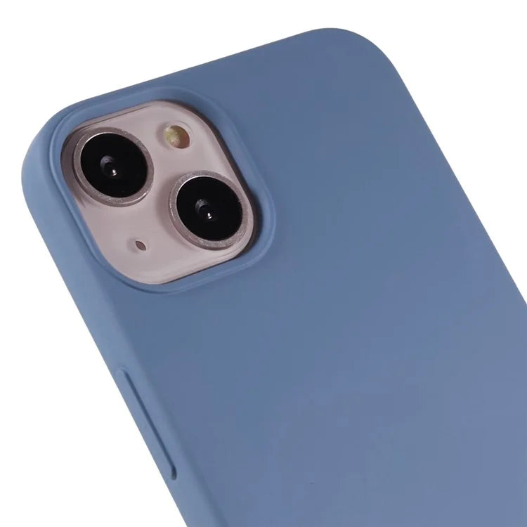 For iPhone 13 6.1 inch Solid Color 2.0mm TPU Case Shockproof Protective Phone Cover
