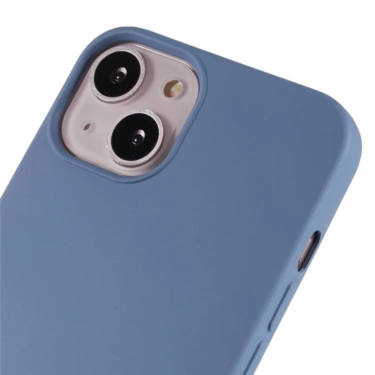 For iPhone 13 6.1 inch Solid Color 2.0mm TPU Case Shockproof Protective Phone Cover