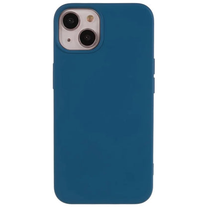 For iPhone 13 6.1 inch Solid Color 2.0mm TPU Case Shockproof Protective Phone Cover