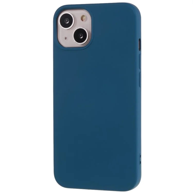 For iPhone 13 6.1 inch Solid Color 2.0mm TPU Case Shockproof Protective Phone Cover