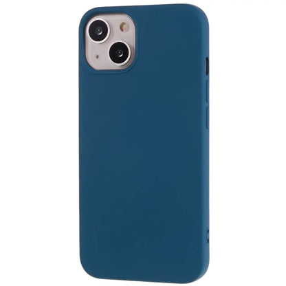 For iPhone 13 6.1 inch Solid Color 2.0mm TPU Case Shockproof Protective Phone Cover