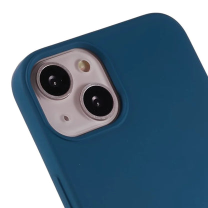 For iPhone 13 6.1 inch Solid Color 2.0mm TPU Case Shockproof Protective Phone Cover