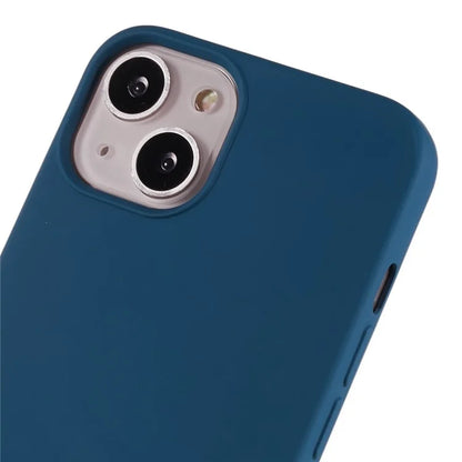For iPhone 13 6.1 inch Solid Color 2.0mm TPU Case Shockproof Protective Phone Cover