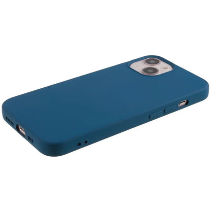 For iPhone 13 6.1 inch Solid Color 2.0mm TPU Case Shockproof Protective Phone Cover