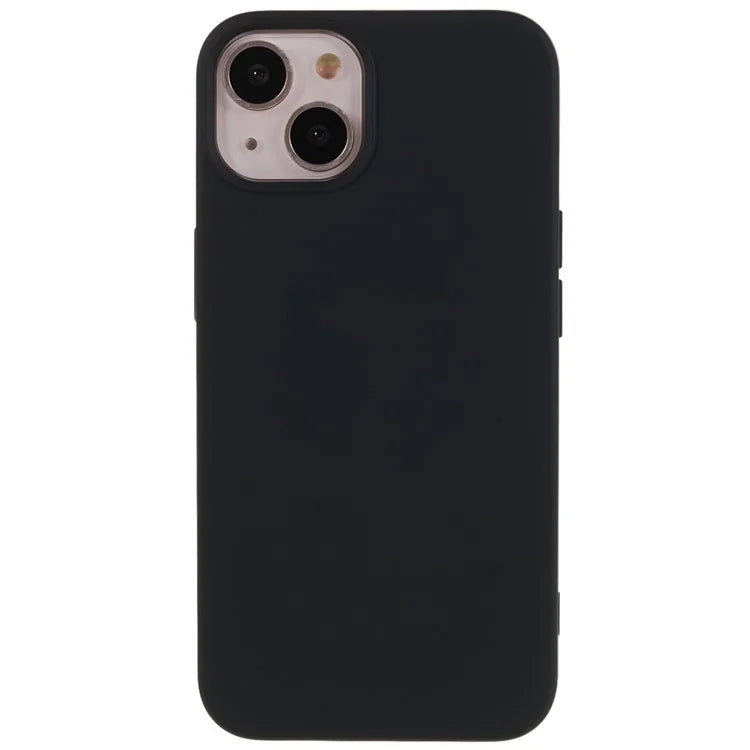 For iPhone 13 6.1 inch Solid Color 2.0mm TPU Case Shockproof Protective Phone Cover