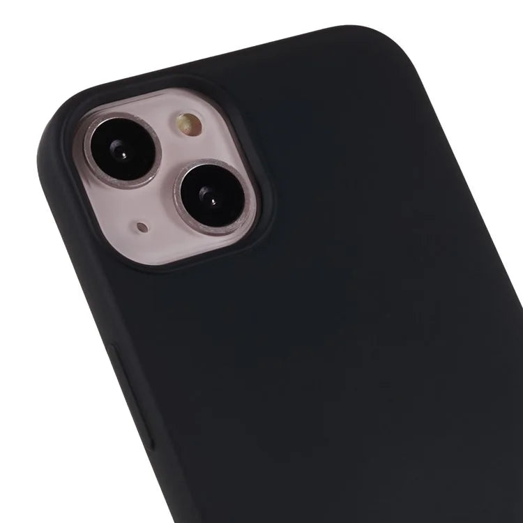 For iPhone 13 6.1 inch Solid Color 2.0mm TPU Case Shockproof Protective Phone Cover