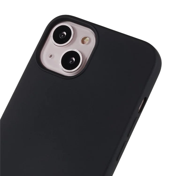 For iPhone 13 6.1 inch Solid Color 2.0mm TPU Case Shockproof Protective Phone Cover