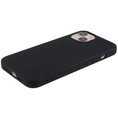 For iPhone 13 6.1 inch Solid Color 2.0mm TPU Case Shockproof Protective Phone Cover