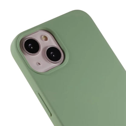 For iPhone 13 6.1 inch Solid Color 2.0mm TPU Case Shockproof Protective Phone Cover