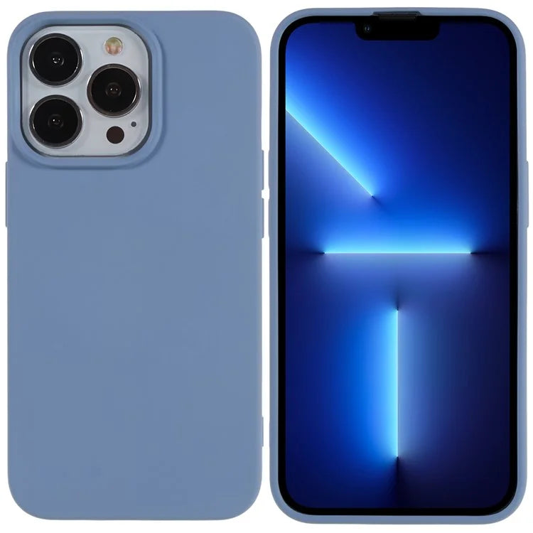 For iPhone 13 Pro Max 6.7 inch Flexible TPU Phone Case 2.0mm Drop-proof Back Cover