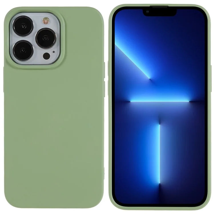 For iPhone 13 Pro Max 6.7 inch Flexible TPU Phone Case 2.0mm Drop-proof Back Cover
