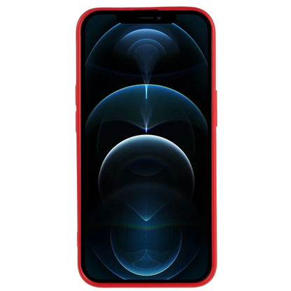 For iPhone 12 / 12 Pro 6.1 inch Solid Color Phone Case Anti-scratch 2.0mm TPU Back Cover