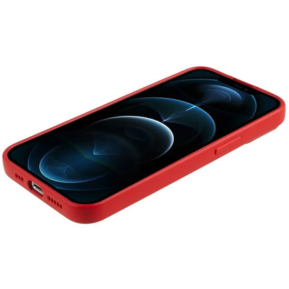 For iPhone 12 / 12 Pro 6.1 inch Solid Color Phone Case Anti-scratch 2.0mm TPU Back Cover