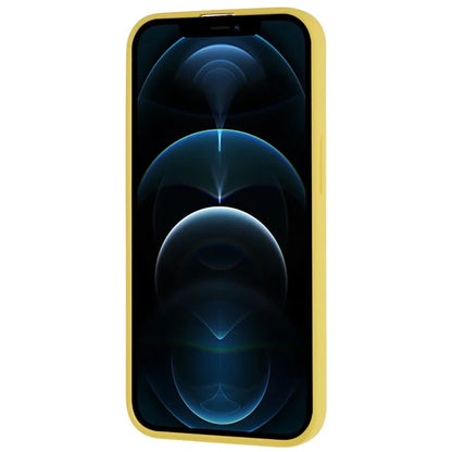 For iPhone 12 / 12 Pro 6.1 inch Solid Color Phone Case Anti-scratch 2.0mm TPU Back Cover