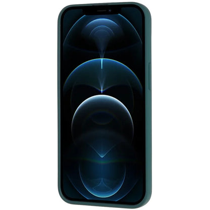 For iPhone 12 / 12 Pro 6.1 inch Solid Color Phone Case Anti-scratch 2.0mm TPU Back Cover