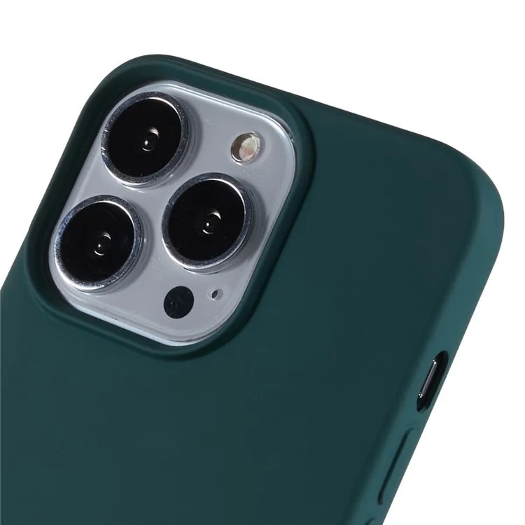 For iPhone 12 / 12 Pro 6.1 inch Solid Color Phone Case Anti-scratch 2.0mm TPU Back Cover