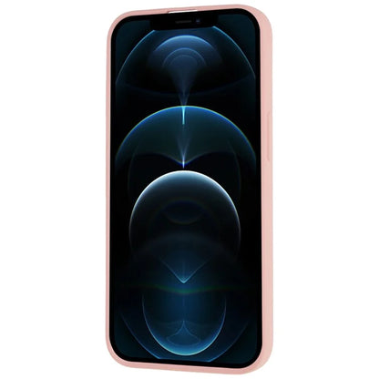For iPhone 12 / 12 Pro 6.1 inch Solid Color Phone Case Anti-scratch 2.0mm TPU Back Cover