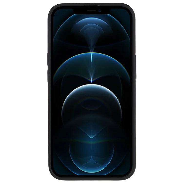 For iPhone 12 / 12 Pro 6.1 inch Solid Color Phone Case Anti-scratch 2.0mm TPU Back Cover