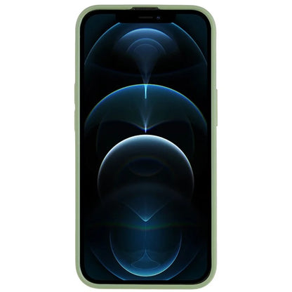 For iPhone 12 / 12 Pro 6.1 inch Solid Color Phone Case Anti-scratch 2.0mm TPU Back Cover