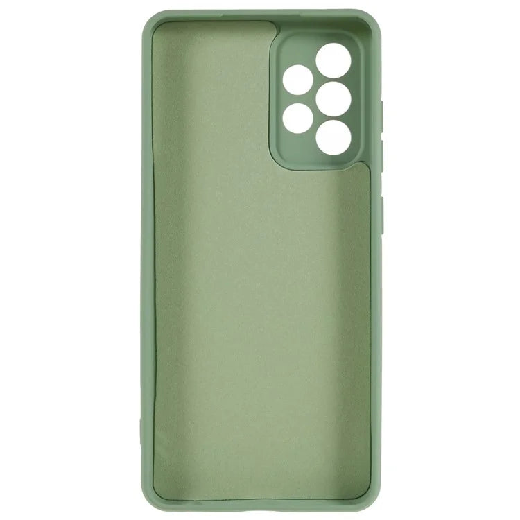 For Samsung Galaxy A23 4G / 5G (Global Version) TPU Phone Case Liquid Silicone Texture 2.0mm Thick Shockproof Protective Cover