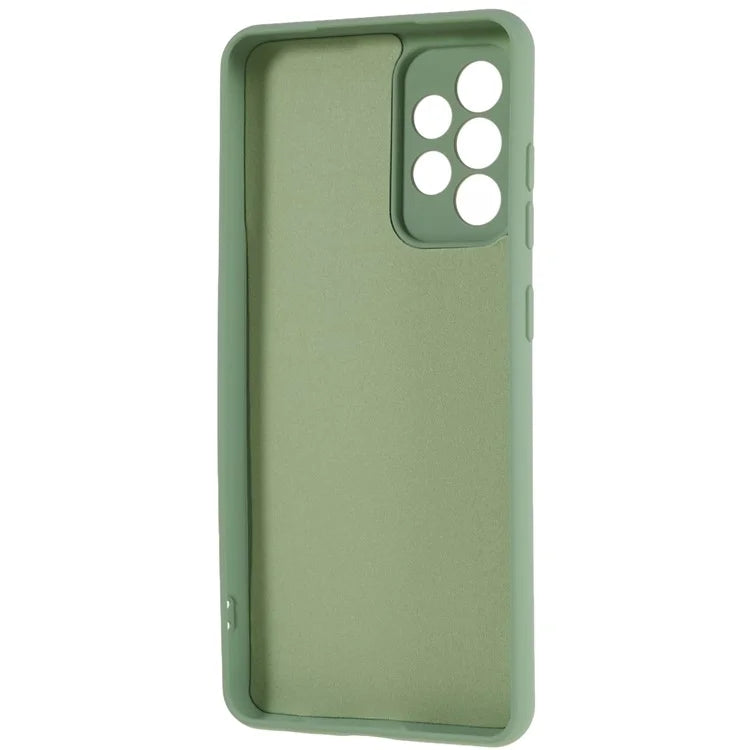 For Samsung Galaxy A23 4G / 5G (Global Version) TPU Phone Case Liquid Silicone Texture 2.0mm Thick Shockproof Protective Cover