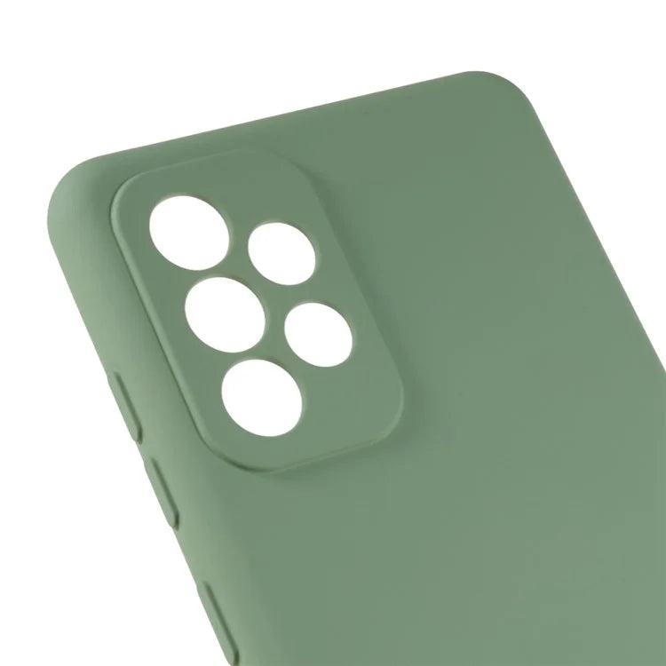 For Samsung Galaxy A23 4G / 5G (Global Version) TPU Phone Case Liquid Silicone Texture 2.0mm Thick Shockproof Protective Cover