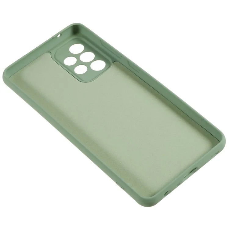 For Samsung Galaxy A23 4G / 5G (Global Version) TPU Phone Case Liquid Silicone Texture 2.0mm Thick Shockproof Protective Cover