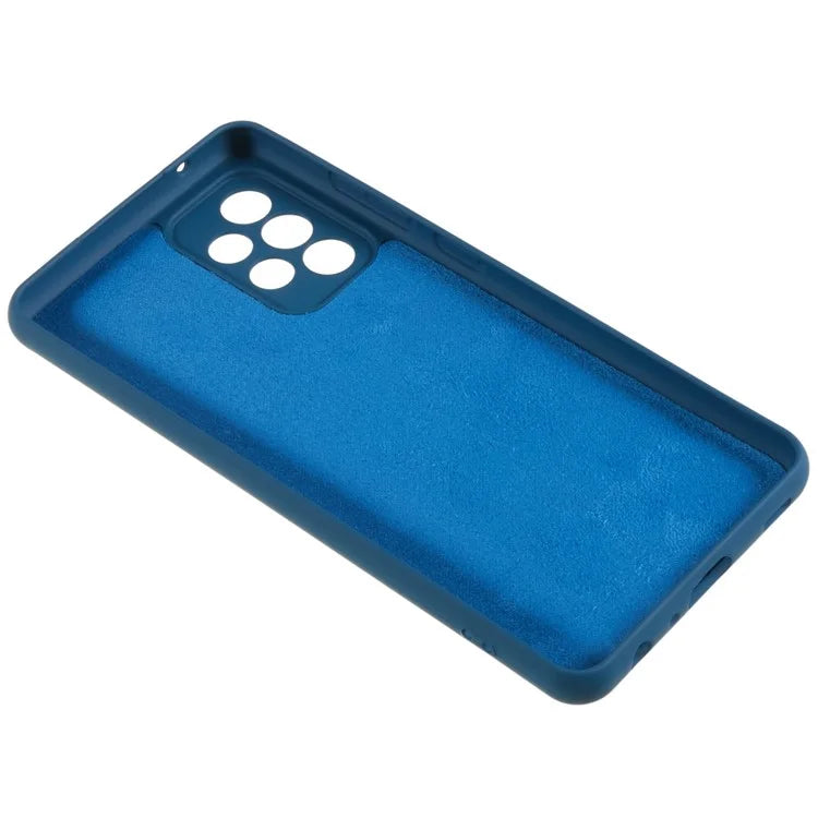 For Samsung Galaxy A23 4G / 5G (Global Version) TPU Phone Case Liquid Silicone Texture 2.0mm Thick Shockproof Protective Cover