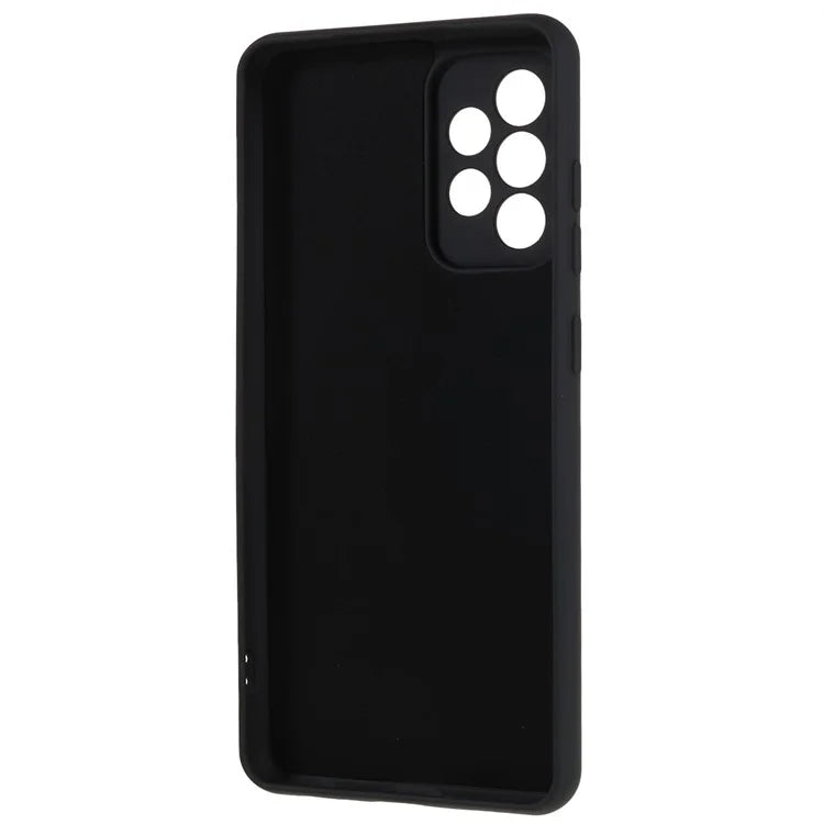 For Samsung Galaxy A23 4G / 5G (Global Version) TPU Phone Case Liquid Silicone Texture 2.0mm Thick Shockproof Protective Cover