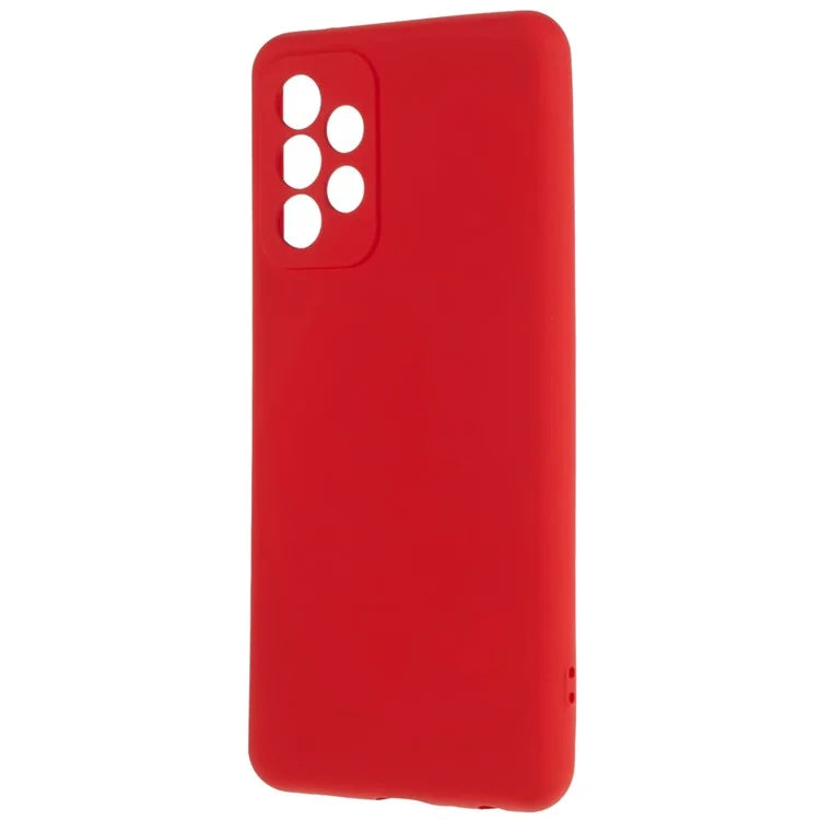 For Samsung Galaxy A23 4G / 5G (Global Version) TPU Phone Case Liquid Silicone Texture 2.0mm Thick Shockproof Protective Cover