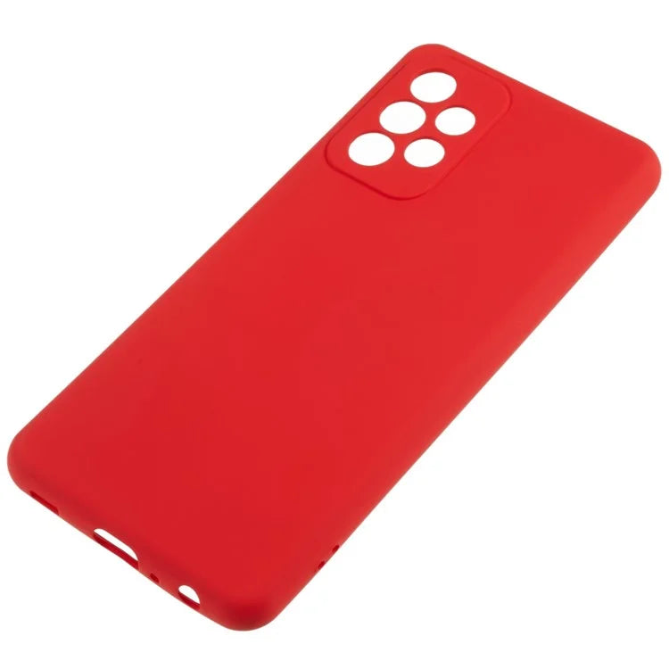 For Samsung Galaxy A23 4G / 5G (Global Version) TPU Phone Case Liquid Silicone Texture 2.0mm Thick Shockproof Protective Cover