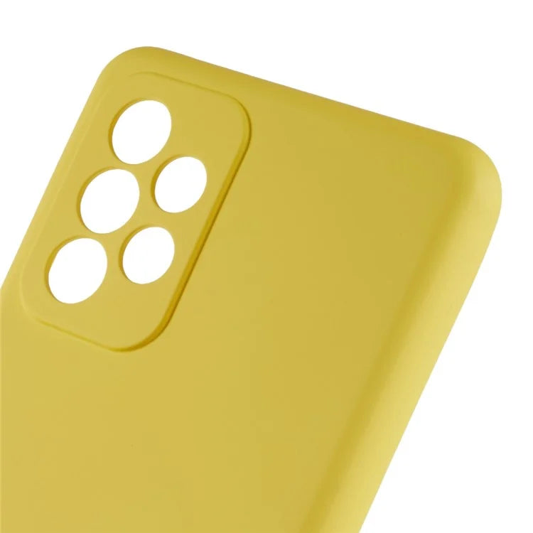 For Samsung Galaxy A23 4G / 5G (Global Version) TPU Phone Case Liquid Silicone Texture 2.0mm Thick Shockproof Protective Cover
