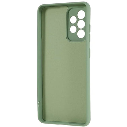 For Samsung Galaxy A32 4G (US Version) Scratch Resistant TPU Phone Case Liquid Silicone Texture 2.0mm Thick Cushion Back Cover