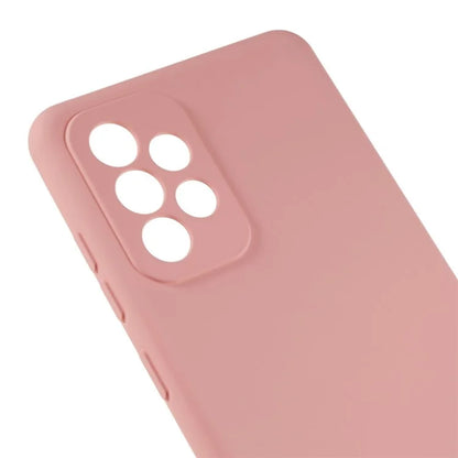 For Samsung Galaxy A32 4G (US Version) Scratch Resistant TPU Phone Case Liquid Silicone Texture 2.0mm Thick Cushion Back Cover