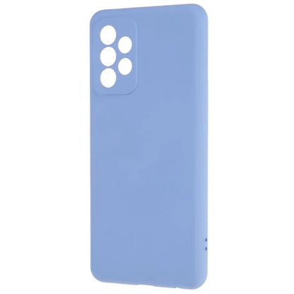 For Samsung Galaxy A32 4G (US Version) Scratch Resistant TPU Phone Case Liquid Silicone Texture 2.0mm Thick Cushion Back Cover