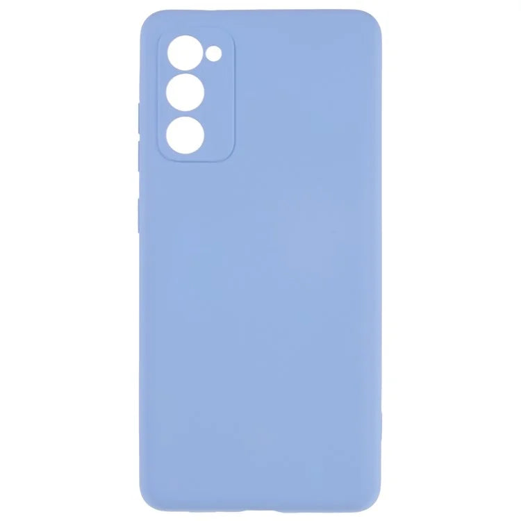 For Samsung Galaxy S20 FE 4G / FE 5G / S20 Lite / S20 FE 2022 TPU Phone Case Liquid Silicone Texture 2.0mm Thick Anti-Scratch Cover
