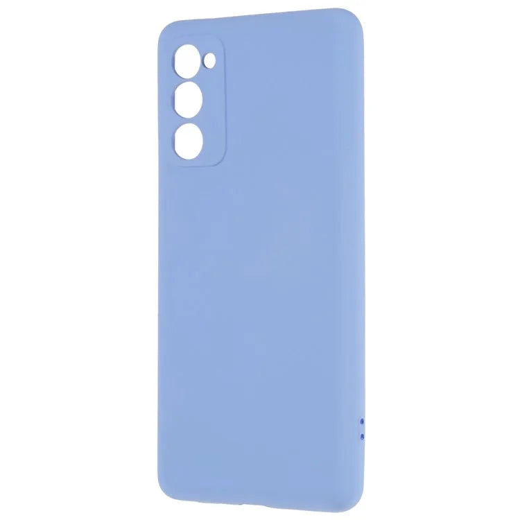 For Samsung Galaxy S20 FE 4G / FE 5G / S20 Lite / S20 FE 2022 TPU Phone Case Liquid Silicone Texture 2.0mm Thick Anti-Scratch Cover